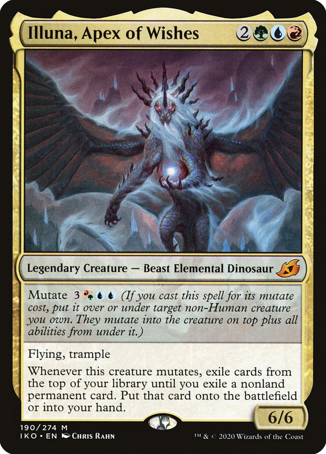 Illuna, Apex of Wishes [Ikoria: Lair of Behemoths] [Foil]