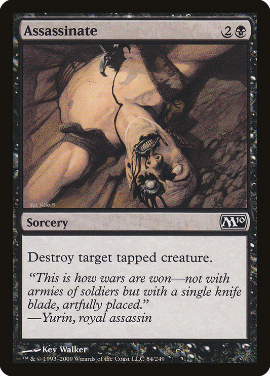 Assassinate [Core Set 2010]