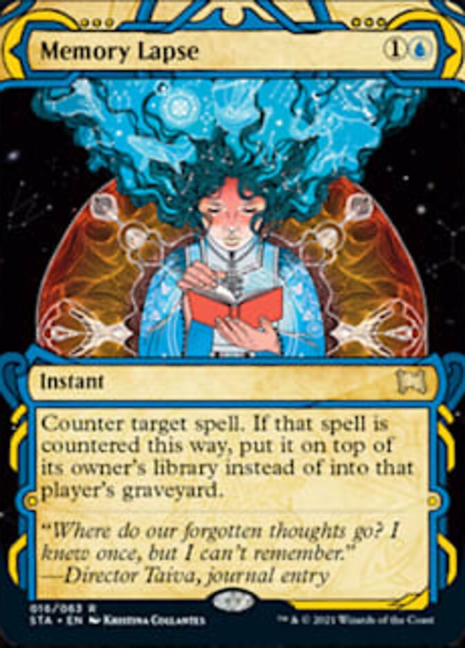Memory Lapse [Strixhaven: School of Mages Mystical Archive] [Foil]
