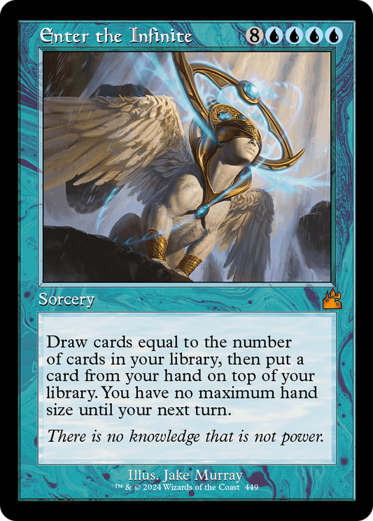 Enter the Infinite (Retro Frame) [Ravnica Remastered] [Foil]