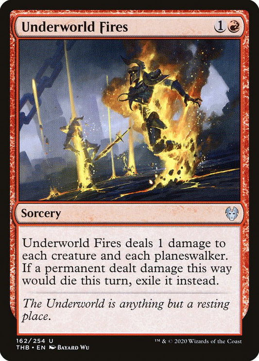 Underworld Fires [Theros Beyond Death] [Foil]
