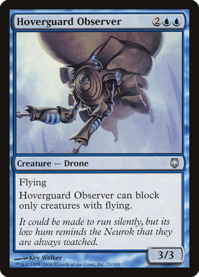 Hoverguard Observer [Darksteel] [Foil]