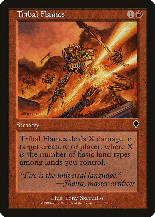 Tribal Flames [Invasion] [Foil]
