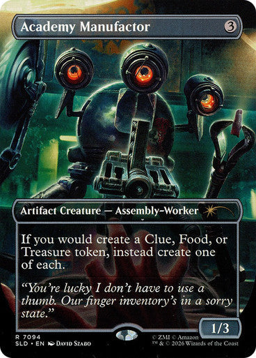 Academy Manufactor (7094) [Secret Lair Drop Series] [Foil]