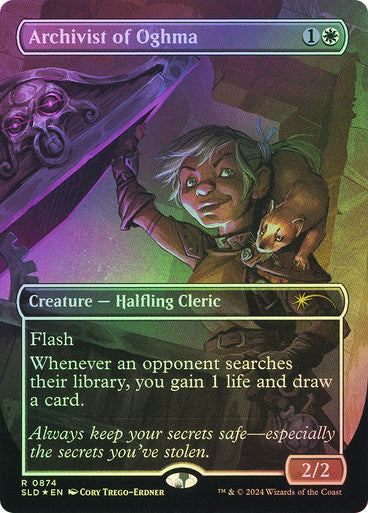 Archivist of Oghma (Rainbow Foil) [Secret Lair Drop Series]