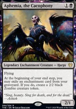Aphemia, the Cacophony (Promo Pack) [Theros Beyond Death Promos] [Foil]