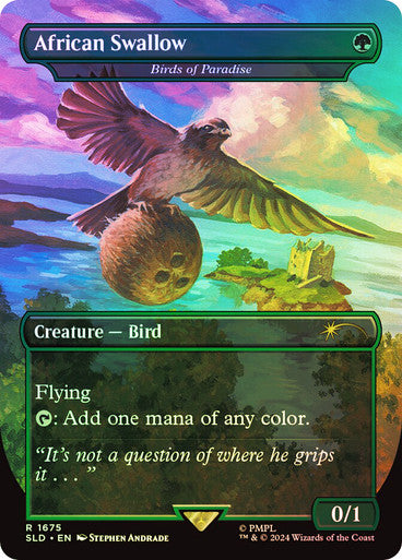 African Swallow - Birds of Paradise [Secret Lair Drop Series] [Foil]