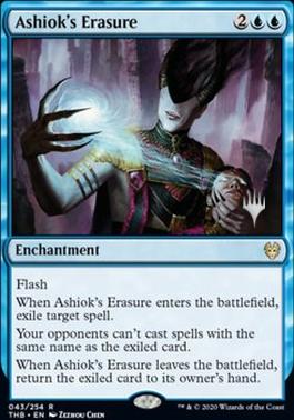 Ashiok's Erasure (Promo Pack) [Theros Beyond Death Promos] [Foil]