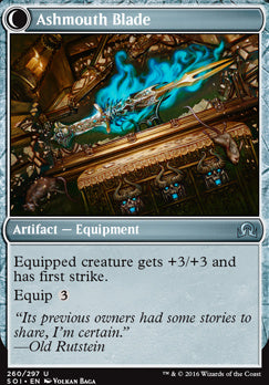 Neglected Heirloom // Ashmouth Blade [Shadows over Innistrad] [Foil]