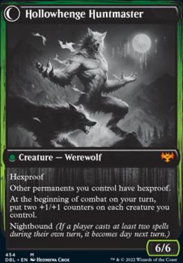 Avabruck Caretaker // Hollowhenge Huntmaster [Innistrad: Double Feature] [Foil]