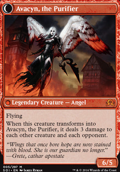 Archangel Avacyn // Avacyn, the Purifier [Shadows over Innistrad Prerelease Promos]
