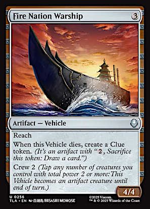 Fire Nation Warship [Avatar: The Last Airbender] [Foil]