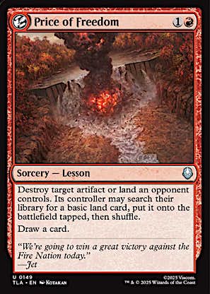 Price of Freedom [Avatar: The Last Airbender] [Foil]