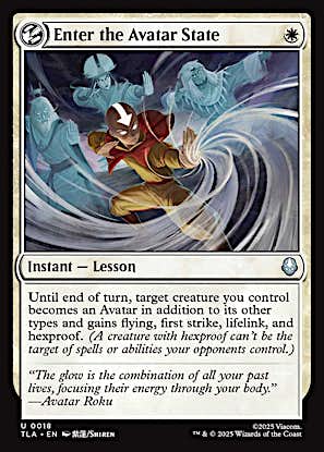 Enter the Avatar State [Avatar: The Last Airbender] [Foil]