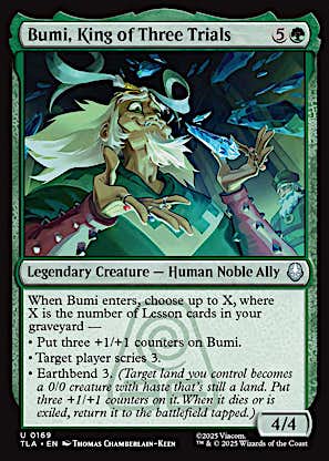 Bumi, King of Three Trials [Avatar: The Last Airbender]