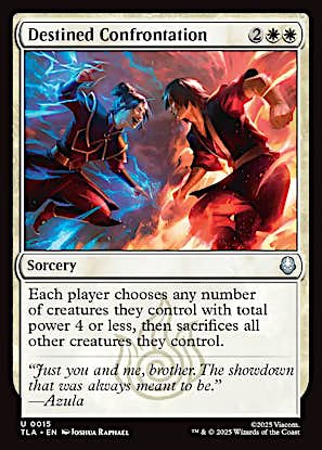 Destined Confrontation [Avatar: The Last Airbender] [Foil]
