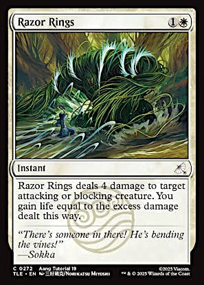 Razor Rings [Avatar: The Last Airbender: Eternal-Legal] [Foil]