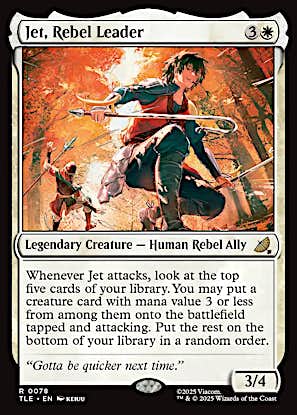Jet, Rebel Leader [Avatar: The Last Airbender: Eternal-Legal] [Foil]