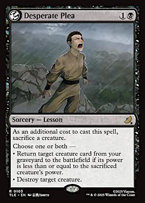 Desperate Plea [Avatar: The Last Airbender: Eternal-Legal] [Foil]