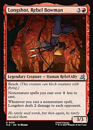 Longshot, Rebel Bowman [Avatar: The Last Airbender: Eternal-Legal]