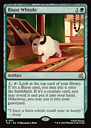 Bison Whistle [Avatar: The Last Airbender: Eternal-Legal] [Foil]
