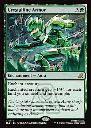 Crystalline Armor [Avatar: The Last Airbender: Eternal-Legal] [Foil]