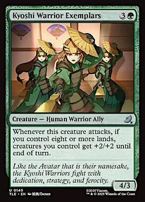 Kyoshi Warrior Exemplars [Avatar: The Last Airbender: Eternal-Legal] [Foil]