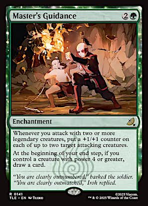 Master's Guidance [Avatar: The Last Airbender: Eternal-Legal] [Foil]