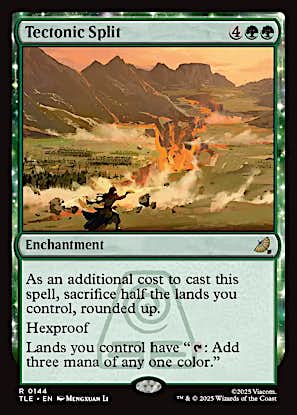 Tectonic Split [Avatar: The Last Airbender: Eternal-Legal] [Foil]