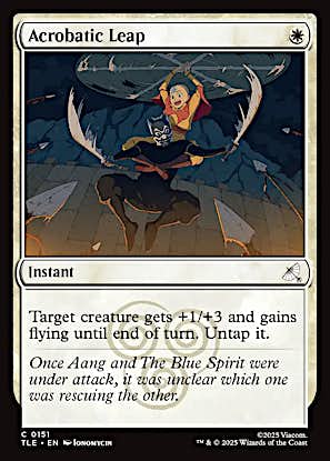 Acrobatic Leap [Avatar: The Last Airbender: Eternal-Legal] [Foil]