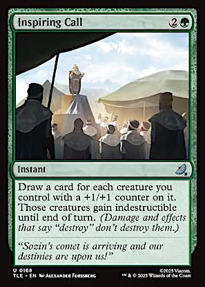 Inspiring Call [Avatar: The Last Airbender: Eternal-Legal] [Foil]