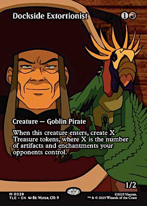 Dockside Extortionist (Borderless) [Avatar: The Last Airbender: Eternal-Legal] [Foil]