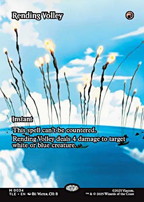 Rending Volley (Borderless) [Avatar: The Last Airbender: Eternal-Legal]