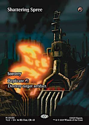 Shattering Spree (Borderless) [Avatar: The Last Airbender: Eternal-Legal] [Foil]