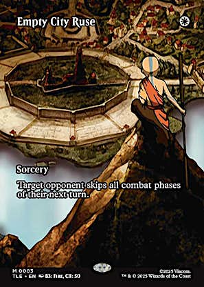 Empty City Ruse (Borderless) [Avatar: The Last Airbender: Eternal-Legal]