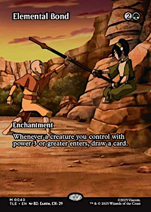 Elemental Bond (Borderless) [Avatar: The Last Airbender: Eternal-Legal] [Foil]