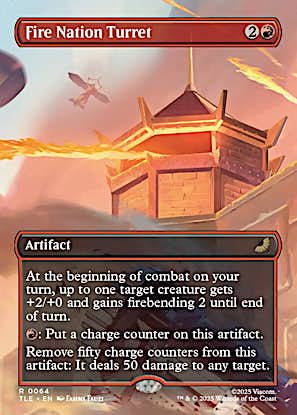 Fire Nation Turret (Borderless) [Avatar: The Last Airbender: Eternal-Legal]