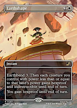 Earthshape (Borderless) [Avatar: The Last Airbender: Eternal-Legal] [Foil]