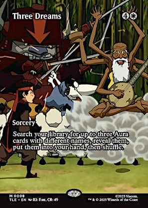 Three Dreams (Borderless) [Avatar: The Last Airbender: Eternal-Legal] [Foil]