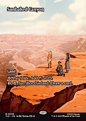 Sunbaked Canyon (Borderless) [Avatar: The Last Airbender: Eternal-Legal]