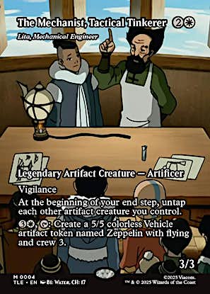 Lita, Mechanical Engineer - The Mechanist, Tactical Tinkerer [Avatar: The Last Airbender: Eternal-Legal] [Foil]