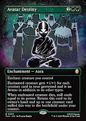 Avatar Destiny (0333) (Borderless) [Avatar: The Last Airbender]