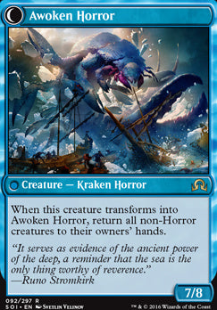 Thing in the Ice // Awoken Horror [Shadows over Innistrad Prerelease Promos]