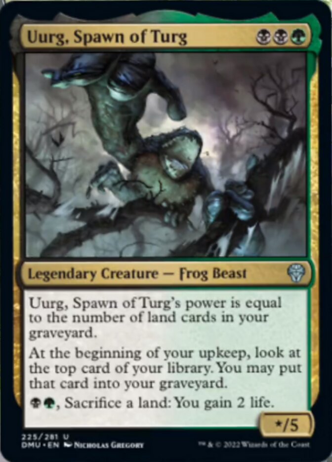 Uurg, Spawn of Turg [Dominaria United] [Foil]