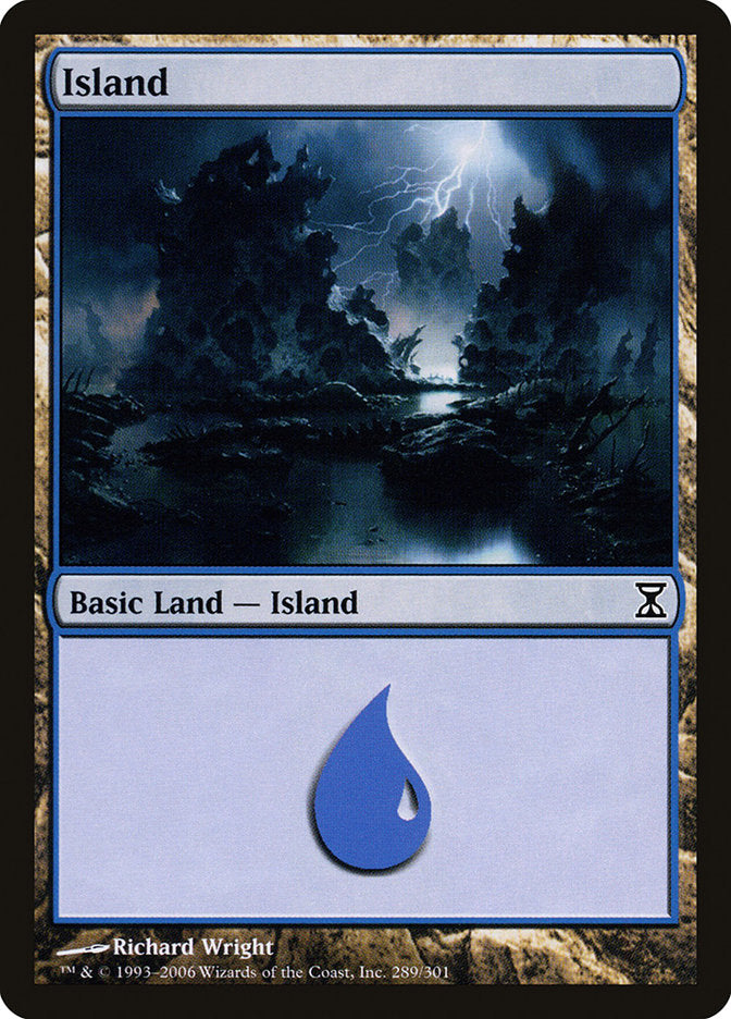 Island (289) [Time Spiral] [Foil]