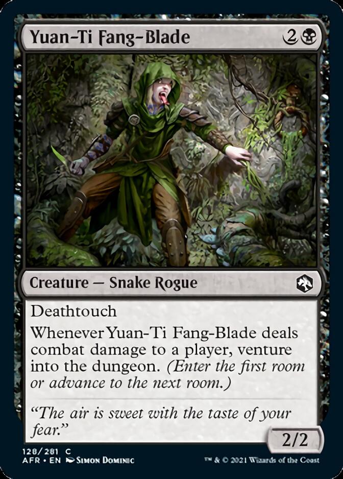 Yuan-Ti Fang-Blade [Dungeons & Dragons: Adventures in the Forgotten Realms] [Foil]
