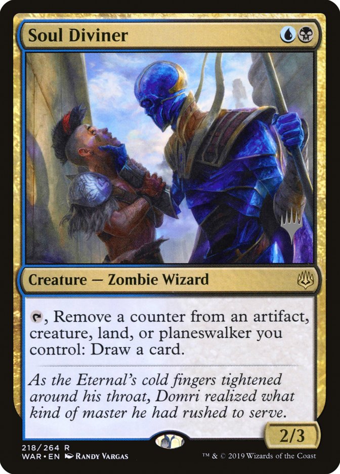 Soul Diviner (Promo Pack) [War of the Spark Promos] [Foil]