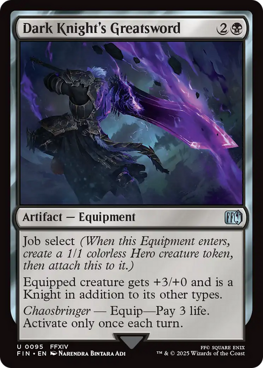 Dark Knight's Greatsword [FINAL FANTASY] [Foil]