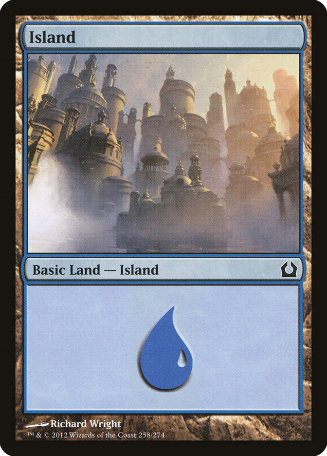 Island (258) [Return to Ravnica] [Foil]