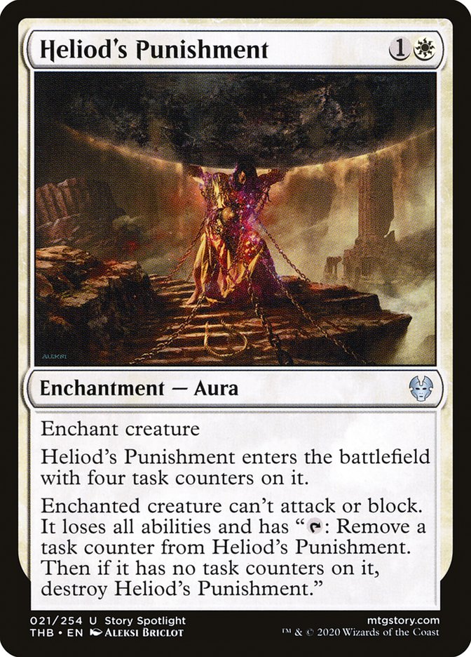 Heliod's Punishment [Theros Beyond Death] [Foil]